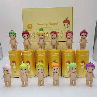 Sonny Angel Mini Figure Fruit  Series Blind Box  Model Anime Doll Desktop Ornament Decor Toy Girl Birthday Gift