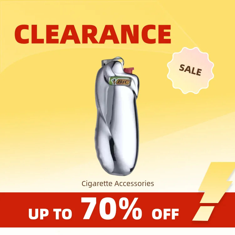 Clearance_Shiny Zinc Alloy Chromed Metal Shell For Small Bic Lighter J5 J25 No Lighter_Continuous updates