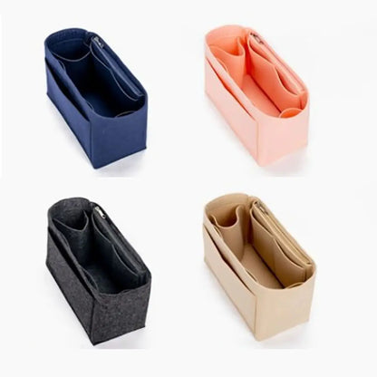 Dustproof Felt Liner for Longchamp Bag Felt Insert Liner Purse Organiser Pouch Handbag Tote Internal Organizer Bag with Pockets