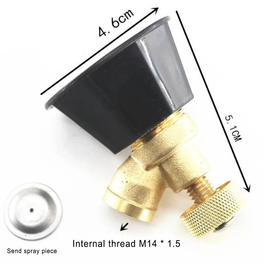 High Pressure Pesticide Sprayer Nozzle Adjustable Watering Irrigation Air Vortex Spray Nozzle Agricultural Garden Pest Control