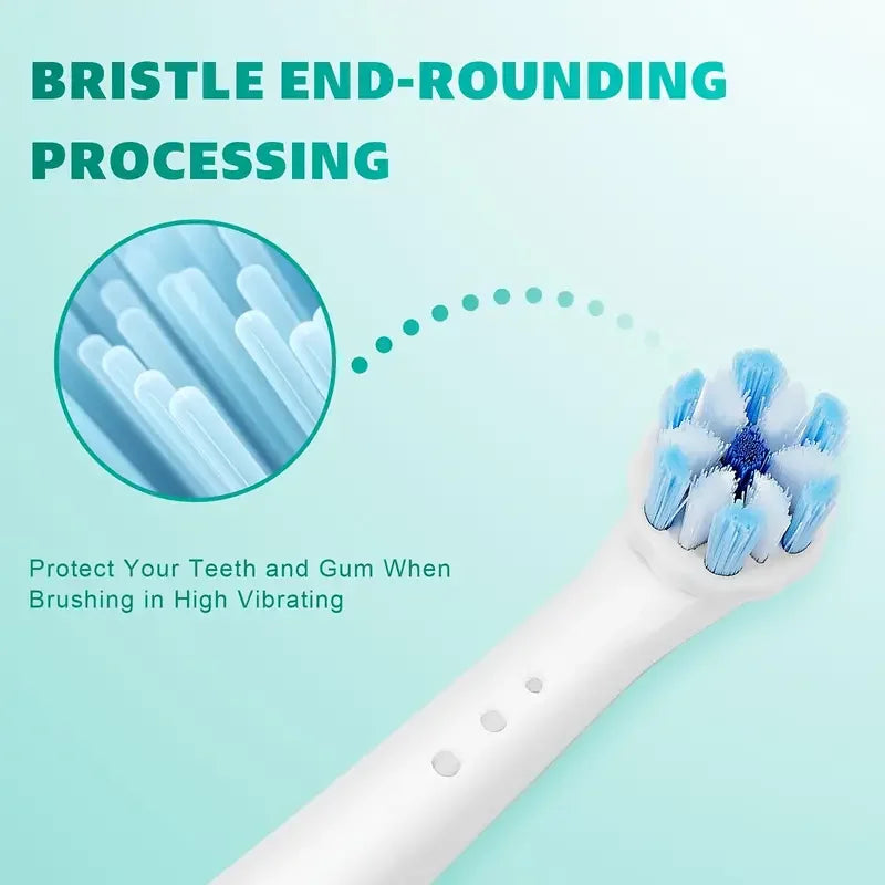 4/8pcs Replacement Brush Heads Compatible with Oral-B iO 3/4/5/6/7/8/9/10 Series Electric Toothbrush