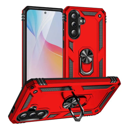 Shockproof Armor For Samsung Galaxy A56 A36 A26 5G Case Phone Case Ring Stand Bumper Silicone Phone Back Cover