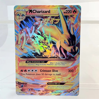 PKM Holo Proxy Cards Suicune Charizard Red & Blue Dragon Frontiers Series Foil Cards PTCG PROXY The Best Gift at a Party