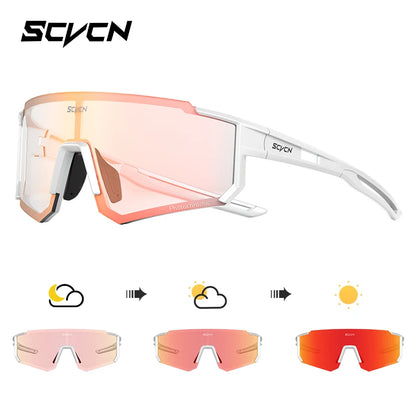 SCVCN Fashion Street Sunglasses for Men Sport Y2K Cycling Glasses MTB Bike Bicycle Camping Golf UV400 Glasses Women Baseball