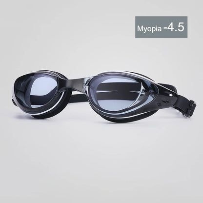 Plating Myopia Swim Goggles Men Women Professional Swimming Pool Water Sports Waterproof Glasses Anit Fog UV Shield Eyewear New