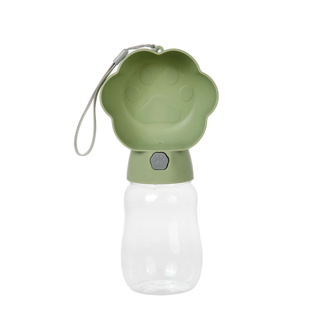 2in1 Pet Portable Water Bottle for Small Medium Dogs Cats Food Feeder Leakproof Dog Drink Bowl Outdoor Pet Puppy Water Dispenser