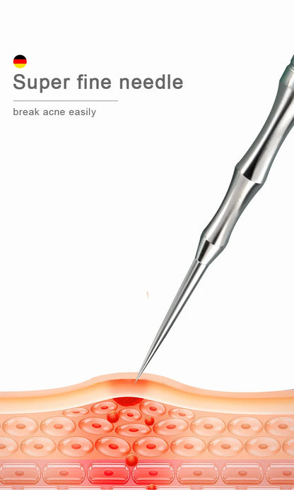 New German Acne Blackhead Removal Needles Pimples Blackhead Clip Tweezers Beauty Artifact Blemish Extractor Remover Needle Tool