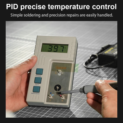 GVDA Electric Soldering Iron Welding Tool Ceramic Heater Welding Solder Rework Station Repair Heat Pencil Portable Soldering Pen