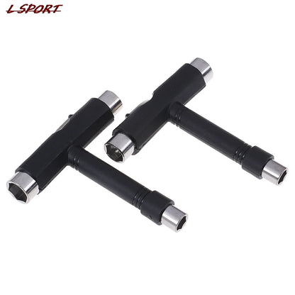 1pcs Skateboard Roller Skate T Tool MultiFunction All In One Wrench High Qulity Repair Tool New Hot Sale