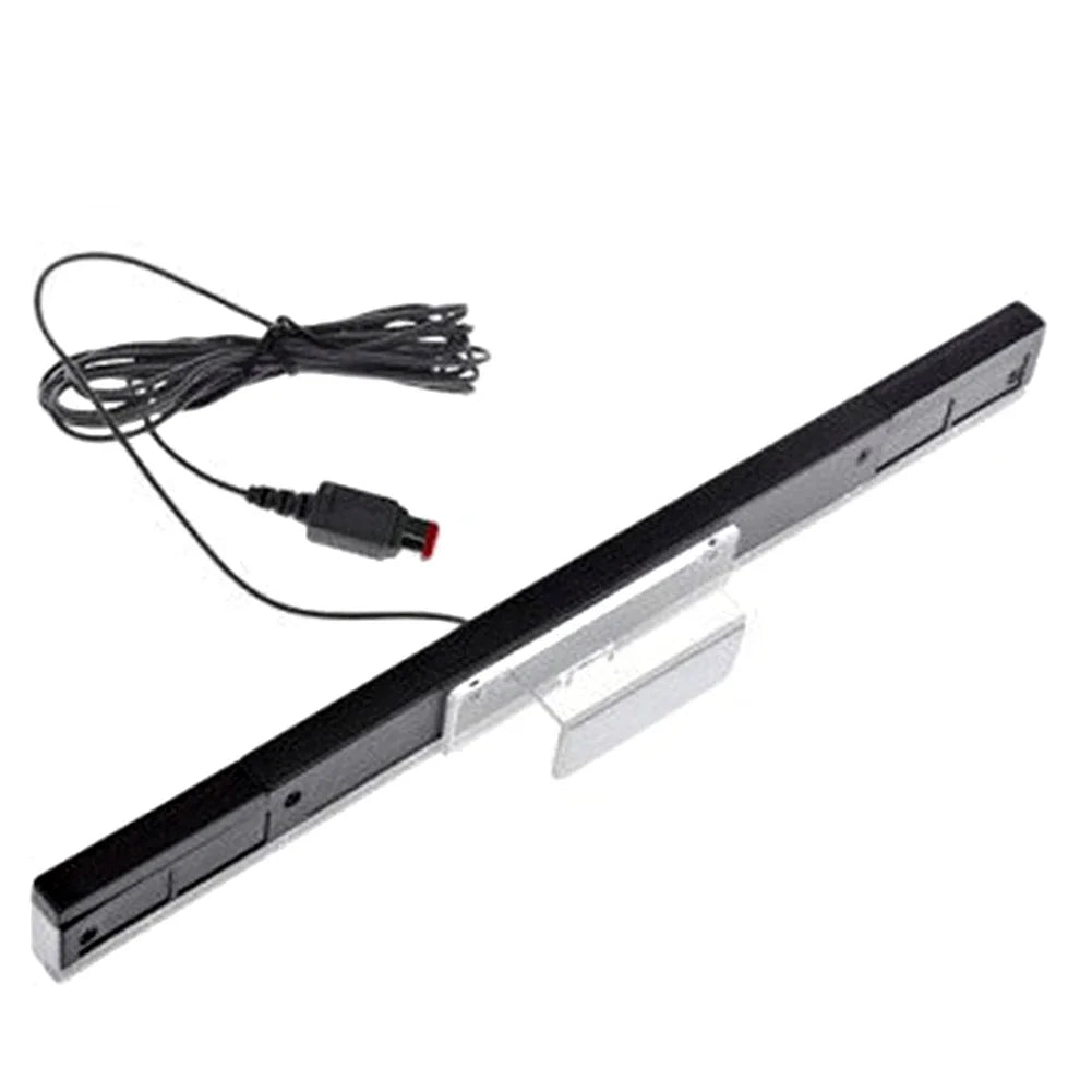 100% Newest Remote Wired Infrared Receiver For Wii IR Signal Ray Wave Sensor Bar For Nintendo Wireless Controller Game Console