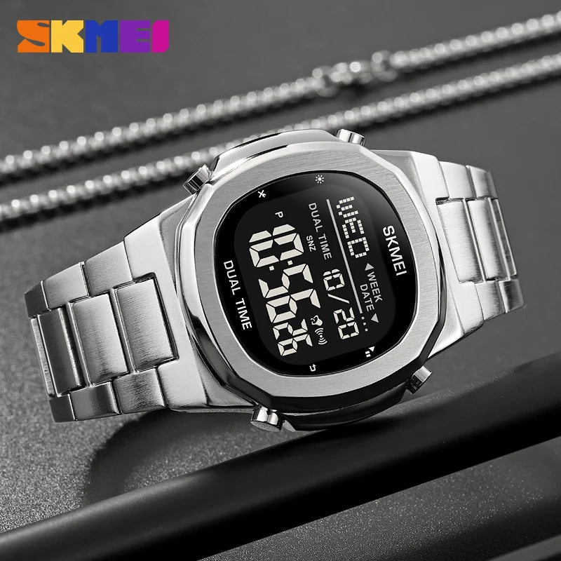 SKMEI 2004 Digital Watch for Men Luxury Electronic Sports Calendar Alarm Clock Waterproof Mens Wristwatches1816 reloj hombre