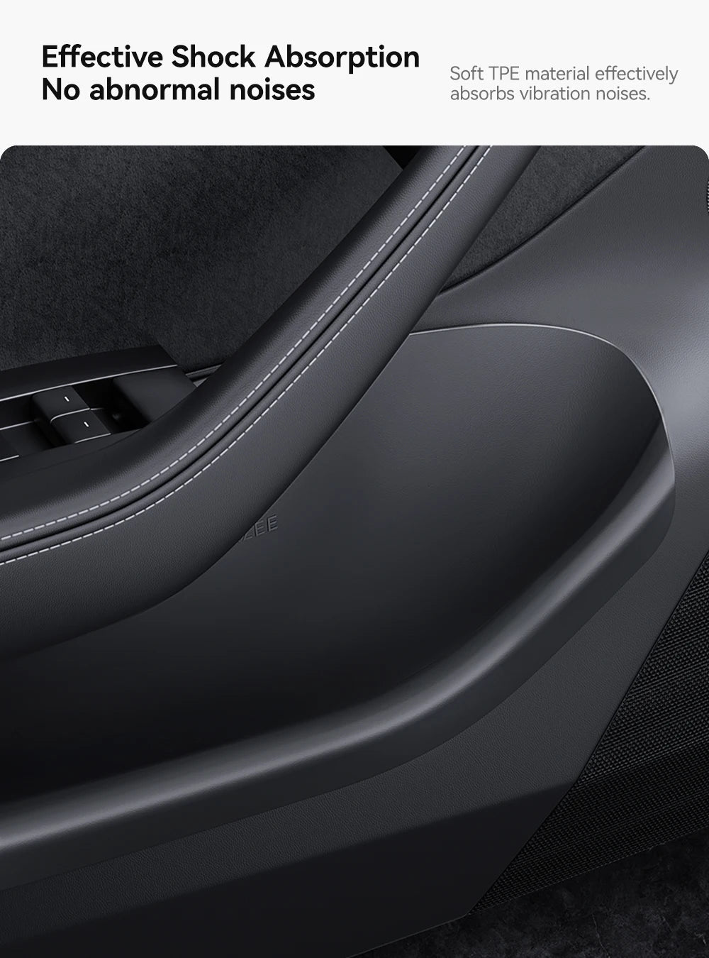 YZ For Tesla Model Y Juniper Model 3 Highland Door Side Storage Box Full-Cover Front and Rear Interior Storage Box Accessories