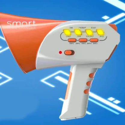 Children Voice Changer Loudspeaker Toy Electric Megaphone Roleplay Prank Props Kid Electronic Gift Xmas Party vocal funny toys