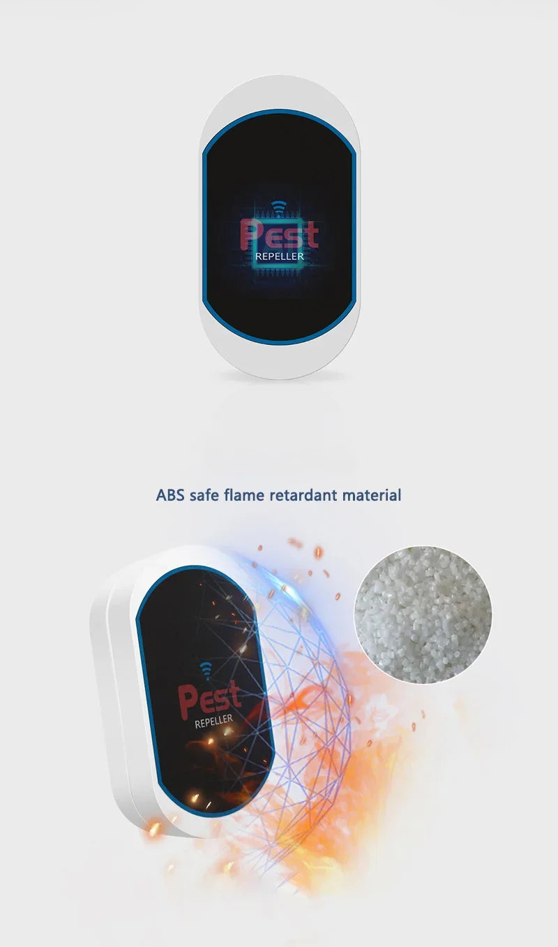Ultrasonic Electronic Insect Repellent And Mouse Repellent Household Insect Repellent Mini Silent Safe Plug Electric 2026 New