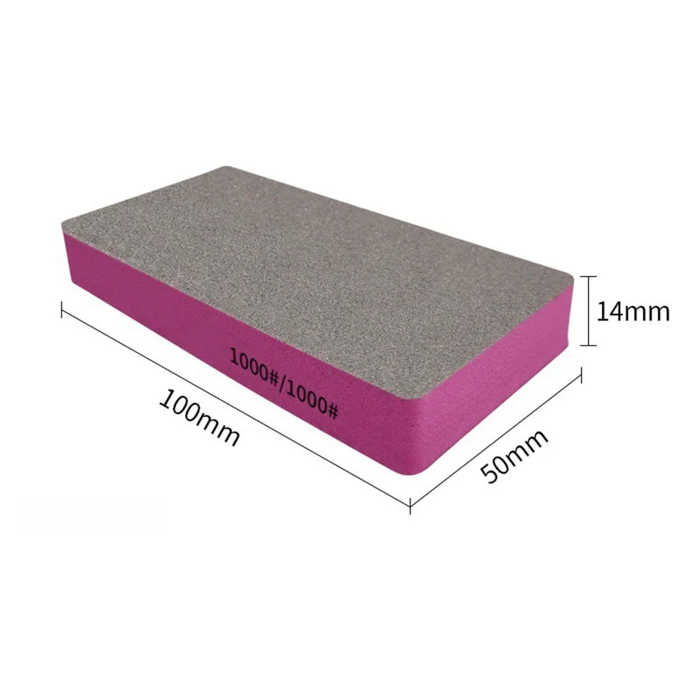 1Pcs Polishing Sponge Block 1000/2000/3000/5000/10000 Grit Dual-sided Wall Grinding Sponge Sand Block Sandpaper Sand Brick