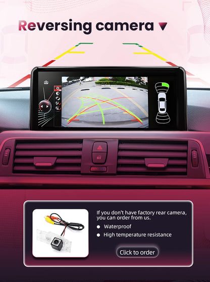 BONROAD Wireless Carplay Android auto Multimedia Player Car Radio For BMW 3 Series E90 E91 E92 E93 Touch Screen With Bluetooth