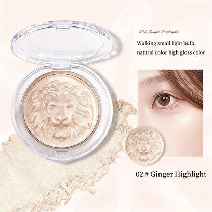 Lion Series high-gloss powder, clear and glittering, fine pearlescent luster, high-end atmosphere, high-gloss paste
