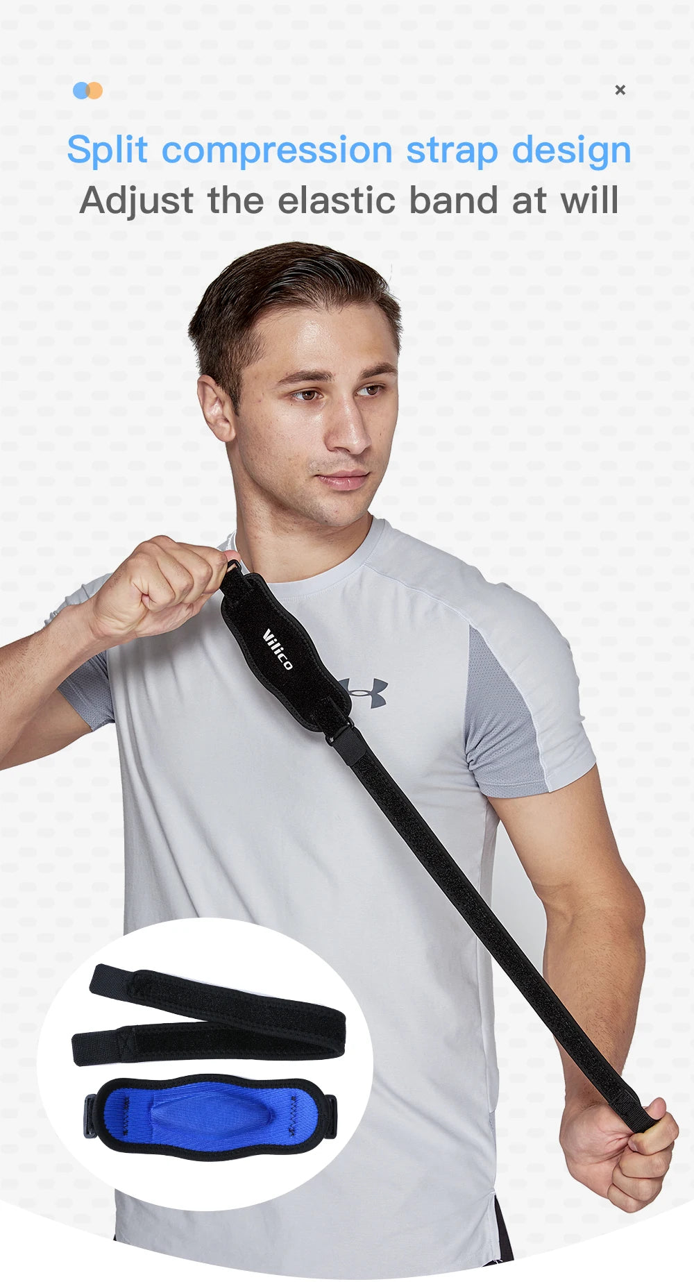 1/2 PCS Elbow Protection Strap Elbow Soft Cushion Support Strap Knee Support Basketball Tennis Badminton Epicondylitis Elbow Pad