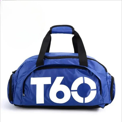 Fitness Bag Oxford Dry Wet Gym Bag Large Capacity Fitness Training Bag Shoe Compartment Wear-resistant for Men Women