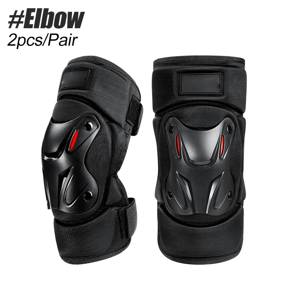 1Pair Motorcycle Riding Knee Pads,Motorcycle Protective Gear Knee Guards, Off-road, Motorcycle Riding Elbow Pads, Outdoor Sports