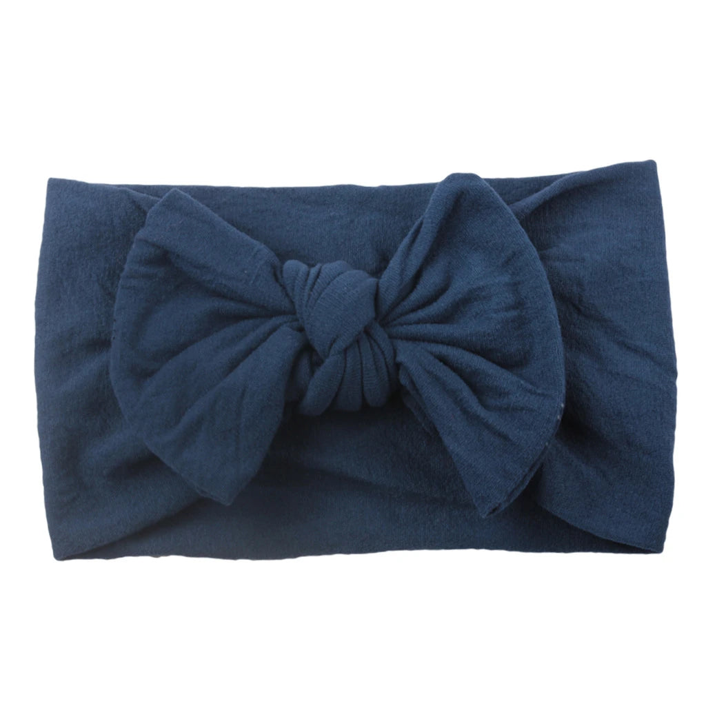 Baby Headband Girls Headwear Hair Accessory Bow Knot Bandage Infant Newborn Toddlers Clothes Kids Rabbit Ear Photo Props