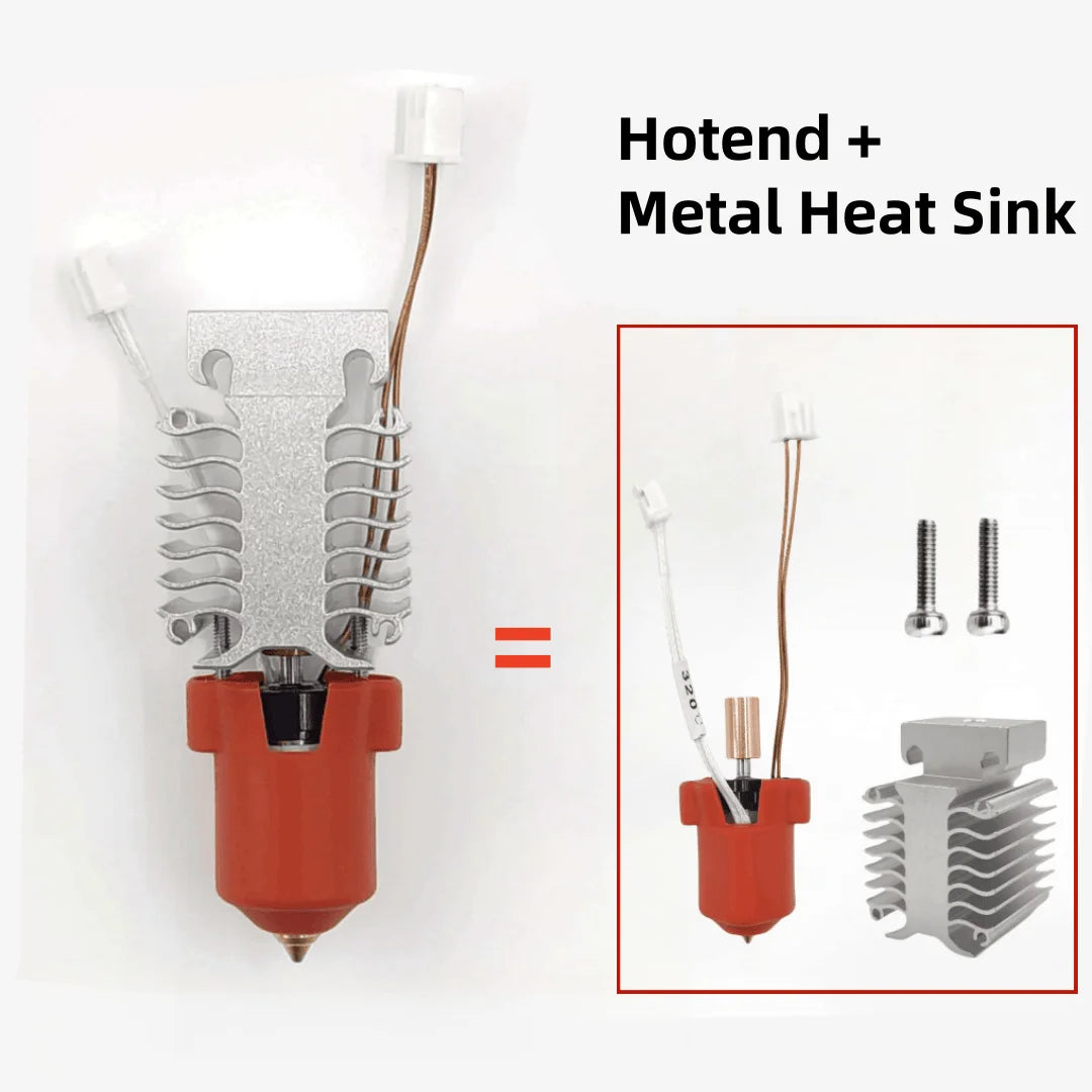 Ender-3 V3 KE Hotend Kit Nozzle Extruder For Creality Ender 3 V3 KE 3D Printer Ceramic Heating Block Kit 300°C High Thermal