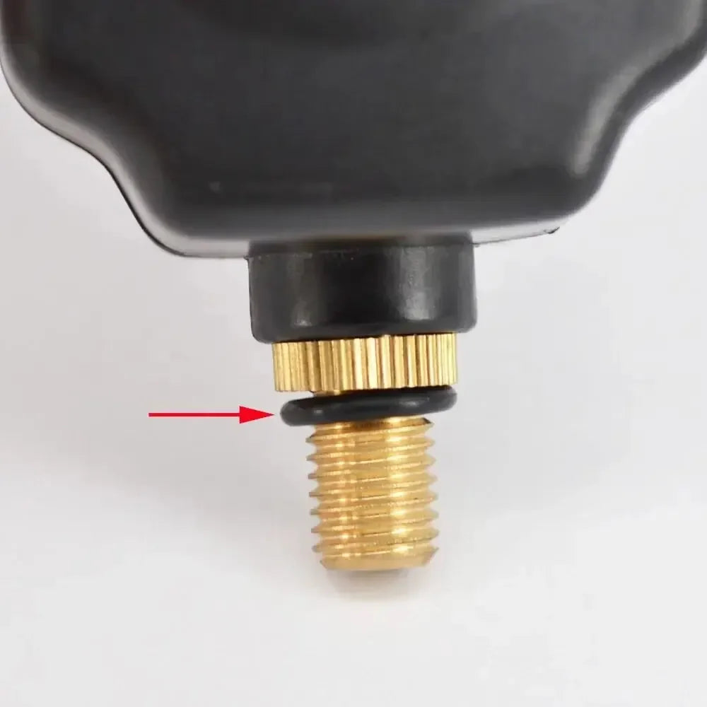 50pcs Rubber O Rings Black for Fishing Bite Alarms, Rod Pods, Bars Fishing Accessories