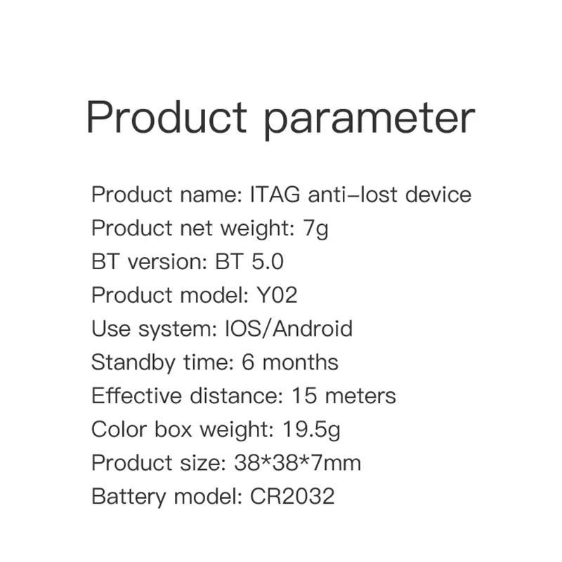 Mini GPS Tracker Bluetooth 5.0 Pet elderly Kids Wallet Tracking Smart Finder Locator Car Locator For IOS Android New