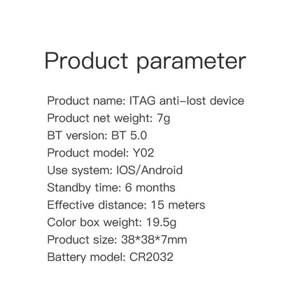 Mini GPS Tracker Bluetooth 5.0 Pet elderly Kids Wallet Tracking Smart Finder Locator Car Locator For IOS Android New