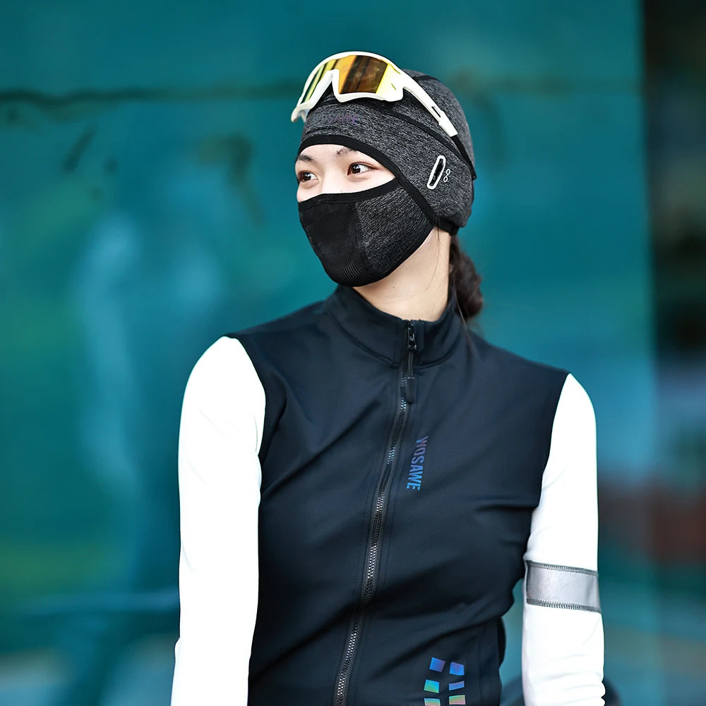 WOSAWE Summer Cool Balaclava Cycling Caps Sun Resistant Sports Helmet Liner Ice Silk Hat Fishing Hiking Sports Hats Face Cover