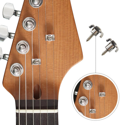 Electric guitar string buckle accessories, head lock, string stabilizer, butterfly shaped circular column suitable for ST/SQ/TL