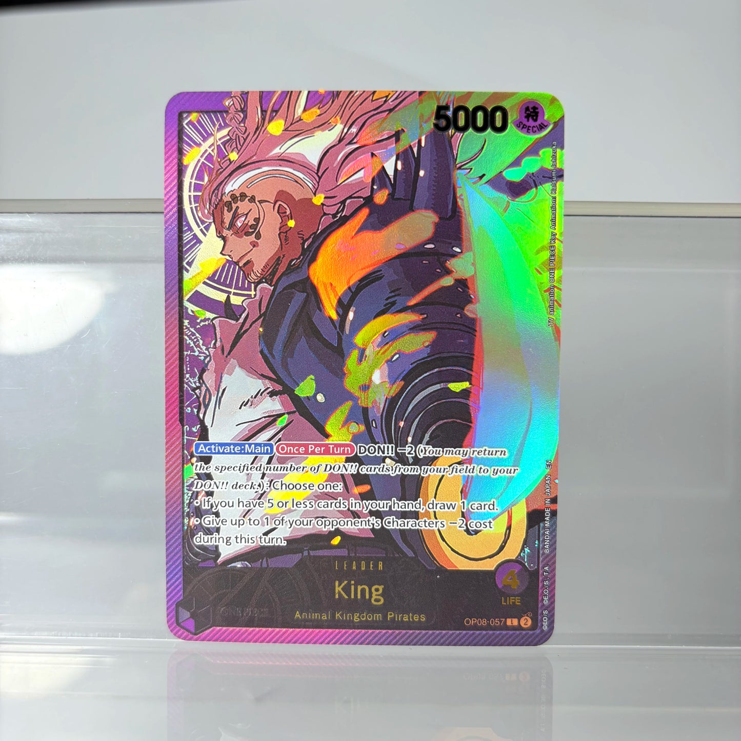 Anime One Piece Game Card English Version Holographic Gilding Jewelry Bonney/Monkey.D.  Luffy/Uta/Chopper Collection Proxy Cards
