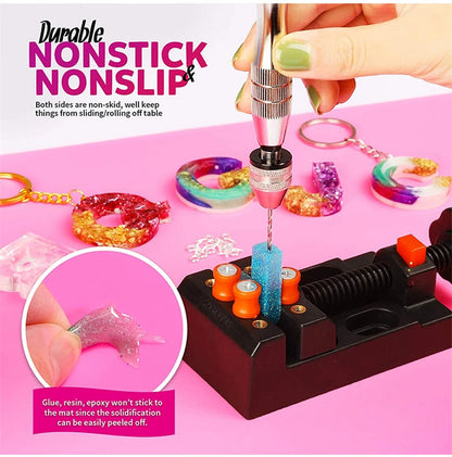 50X40/60X40cm Large Silicone Table Mat High Quality Waterproof Placemat Resin Pad for DIY Jewelry Making Accessories Baking Mat