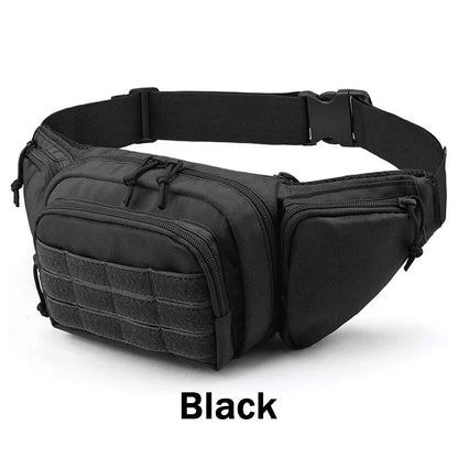 New Outdoor Multi functional Invisible Waist Attachment Bag for Men's Sports Storage Waist Bag Outdoor Tool Kit