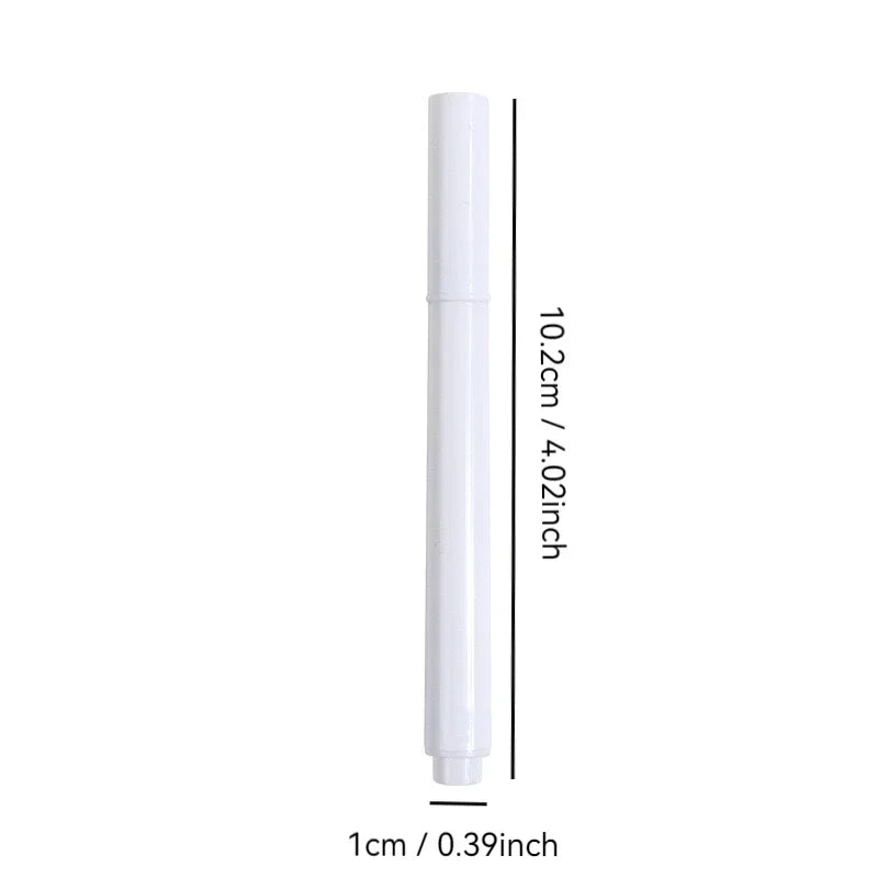 Liquid Chalk Erasable Pen 3-100Pcs White Marker for Glass Windows Blackboard Chalkboard Whiteboard Marker Drawing Chalk Pens
