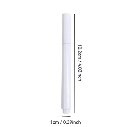 Liquid Chalk Erasable Pen 3-100Pcs White Marker for Glass Windows Blackboard Chalkboard Whiteboard Marker Drawing Chalk Pens