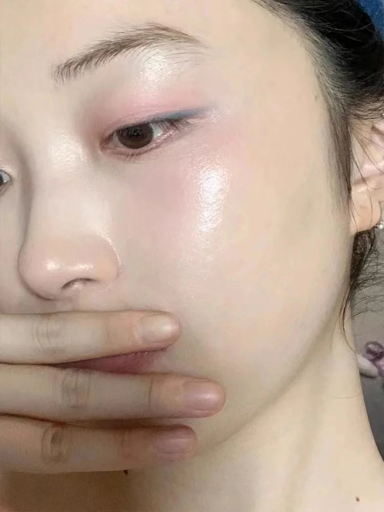 KAXIER High Gloss Stick Highlighter Blush Water Light Shimmer Waterproof Face Contour Illuminator Brighten Contouring Rouge