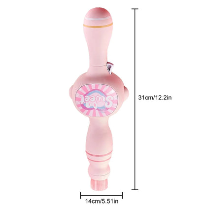 Elastic Smoke Bubble Machine USB Rechargeable Portable Bubble Maker Elastic Bubble Fog Wand for Kids  Electric Bubble Blower