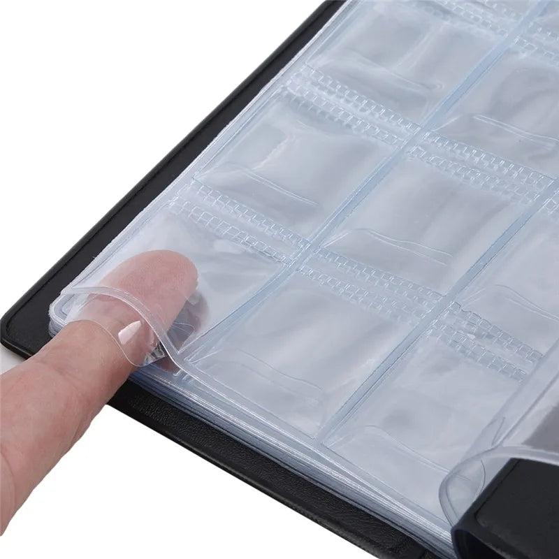 480/120 Coins Storage Book Commemorative Coin Collection Album Holders Collection Volume Folder Hold Multi-Color Empty Coin