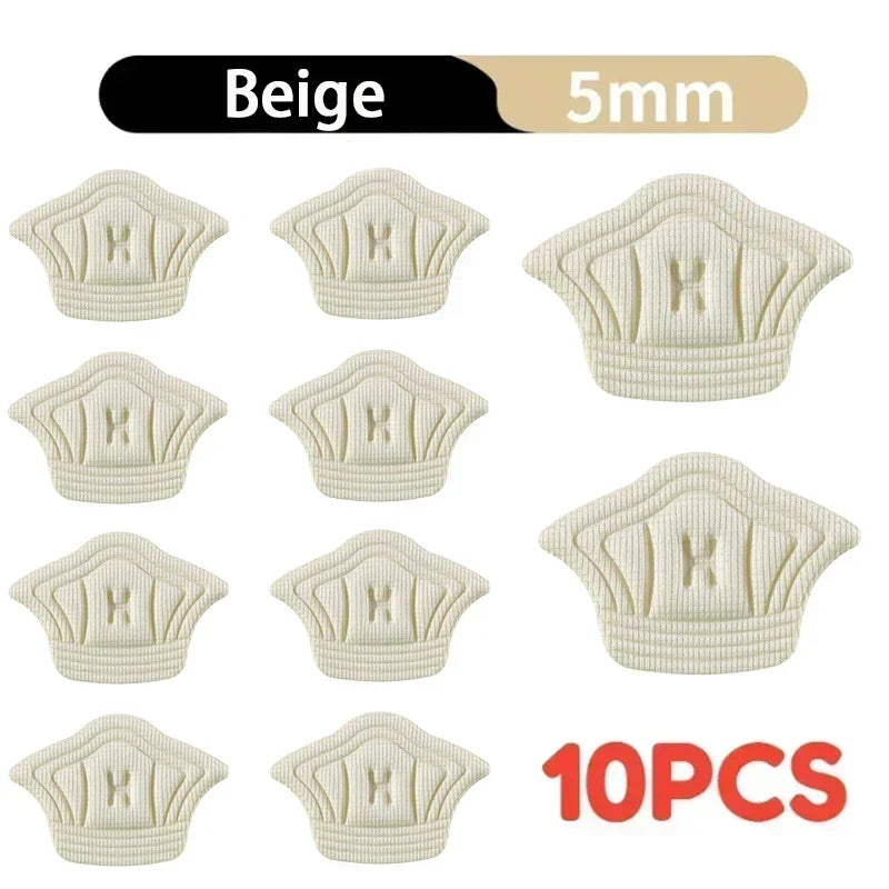 5Pairs Insoles For Shoes Patch Heel Pads For Sport Shoes Adjustable Size Feet Pad Insole Heel Protector Back Sticker Shoe Pad
