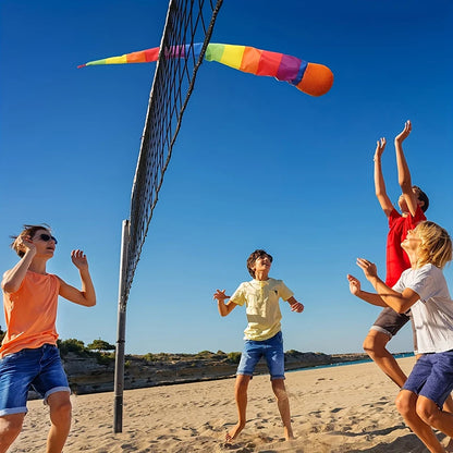Rainbow Comet Ball Soft Tail 65cm Indoor Outdoor Play Ball Throwing Receiving Ball Park Sports Relax Coordination Training Ball