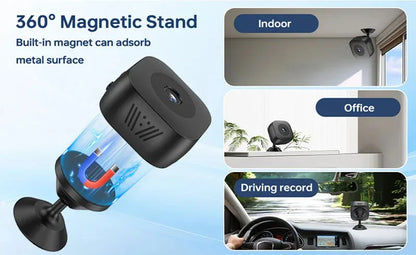 Security Camera HD Mini Full Color Night Vision High Definition WiFi Monitor Waterproof Motion Detect Surveillance Smart Home