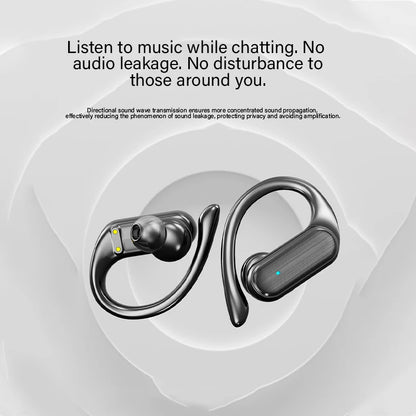 The A520 wireless Bluetooth headphones feature high-quality, high-definition sound, stereo earbuds, sweat-proof touch lights