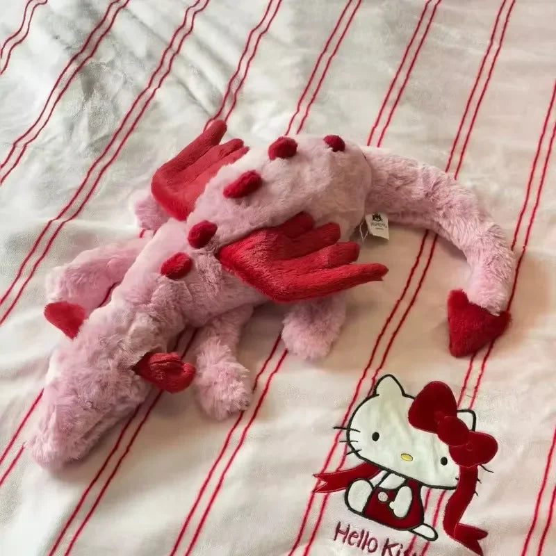 2026 new 55cm Gift And Purple Dragon Keychain Plush Toy Cute And Soothing Companion Plush Toy Holiday Gifts S Ss