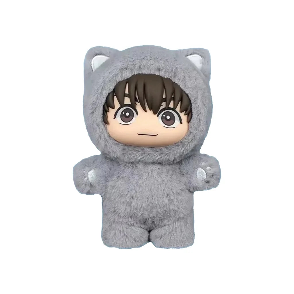 HOT Jujutsu Kaisen S2 Cat Park Party Gojo Toji Fushiguro Geto Suguru Blind Box Plush Bag Charm Collectible Model  Christmas Gift