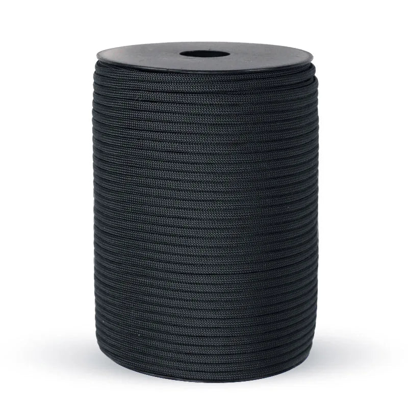 100m 550 Militärs Standard 9-Kern Paracord Seil 4mm Outdoor Fallschirm Schnur Überleben Regenschirm Zelt Lanyard Riemen Wäschele