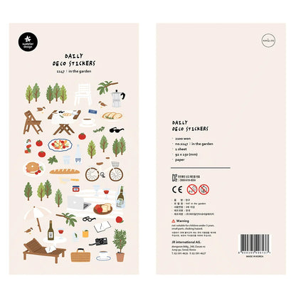 Korean Import Suatelier Travel Home Life Study Friend Stickers Scrapbooking Diy Journaling Diary Stationery Sticker School Gift