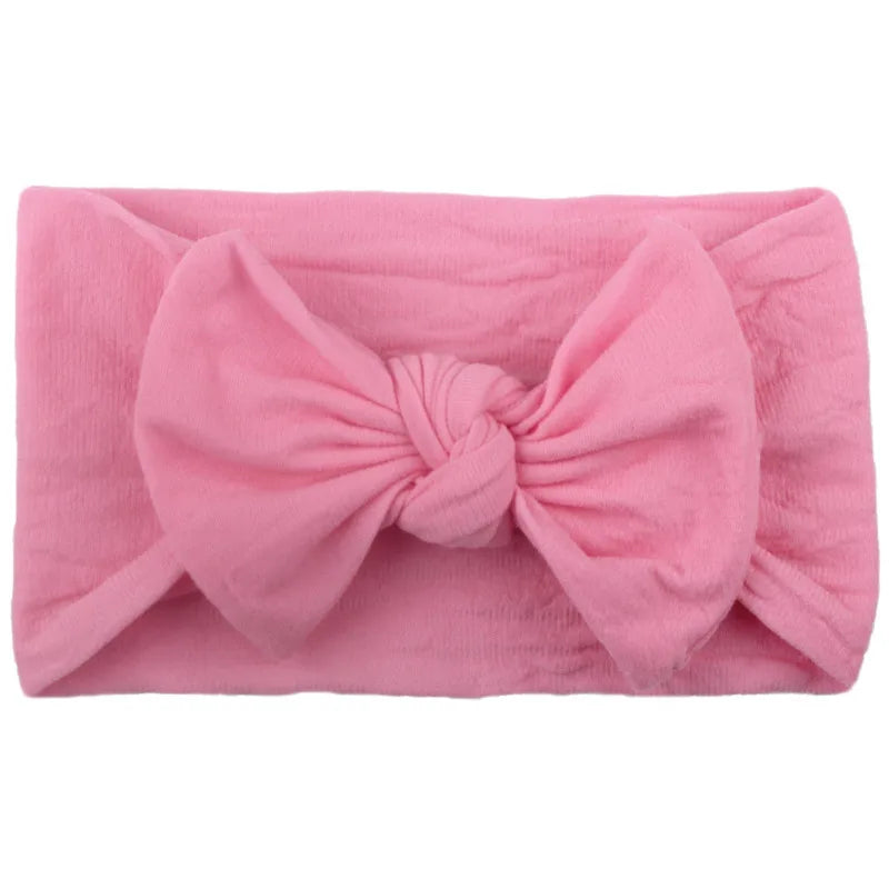 Baby Headband Girls Headwear Hair Accessory Bow Knot Bandage Infant Newborn Toddlers Clothes Kids Rabbit Ear Photo Props