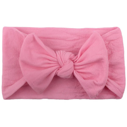Baby Headband Girls Headwear Hair Accessory Bow Knot Bandage Infant Newborn Toddlers Clothes Kids Rabbit Ear Photo Props