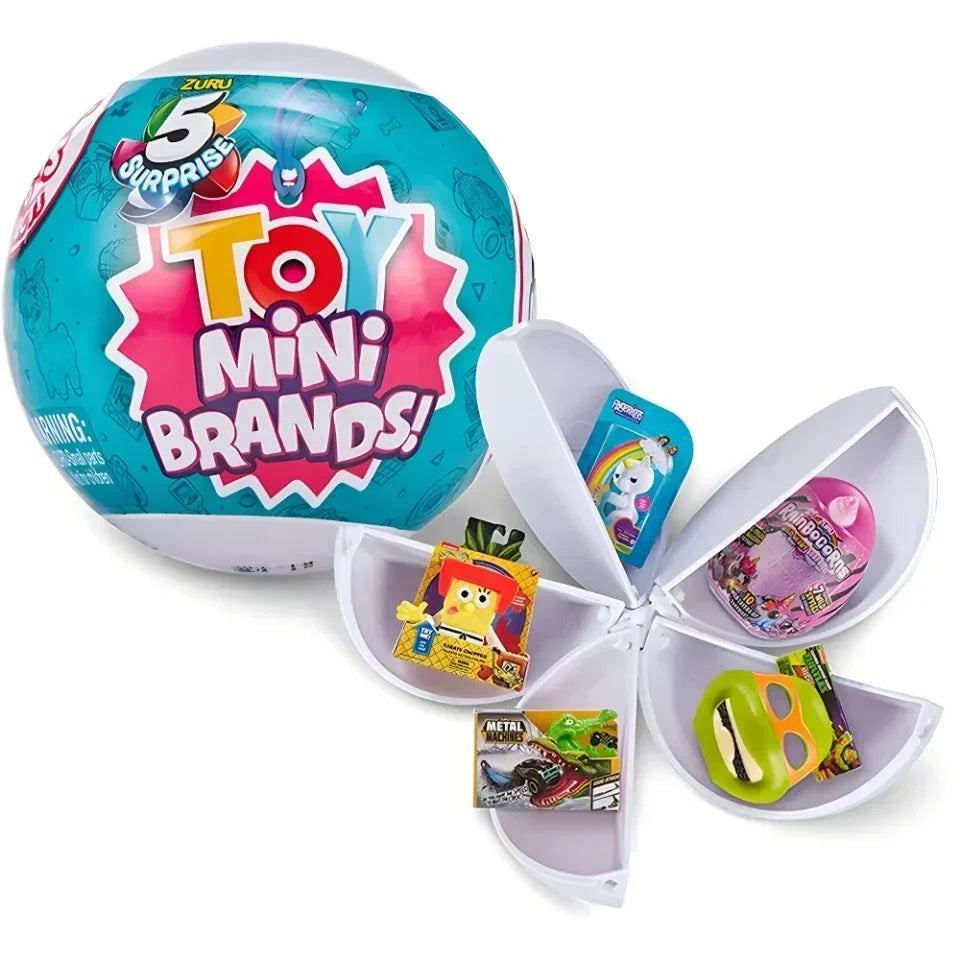 Zuru Surprise Toy My Mini Brands Kawaii Baby Food Figure Miniature Toys Mystery Blind Box Original Collectible Kids Gift Toys
